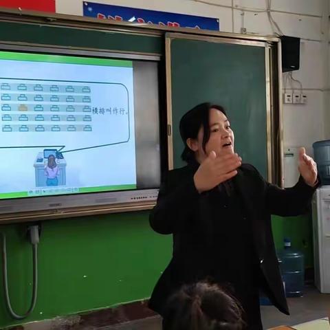 《 位 置（1）》 教 学 设 计 宝塔区中直希望小学 王学玲