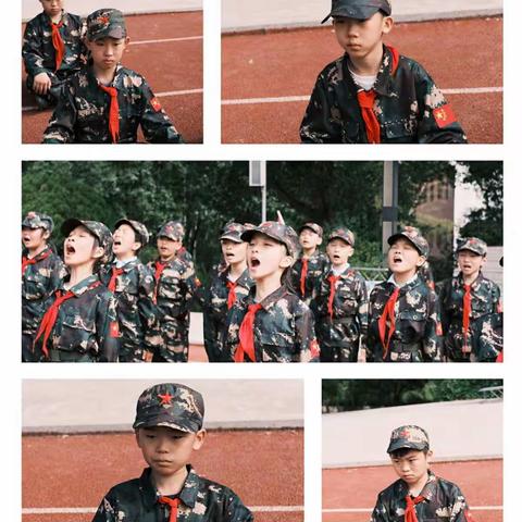 扬帆中队军训第二天，有苦亦有乐