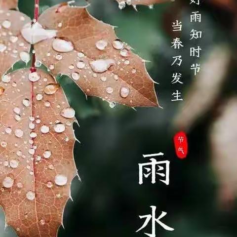 雨水落  万物生———交河镇西关小学雨水时节综合实践活动