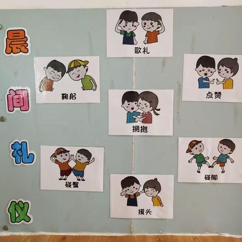 文明礼仪好宝宝——平安中心幼儿园小三班主题活动