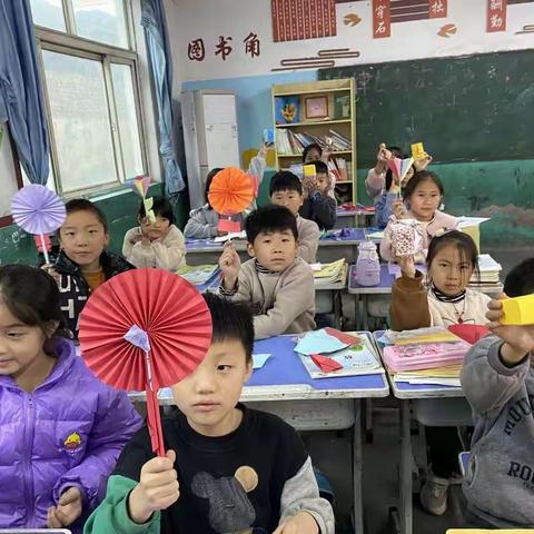 心灵手巧，匠心独具 ——薛官桥小学手工课堂