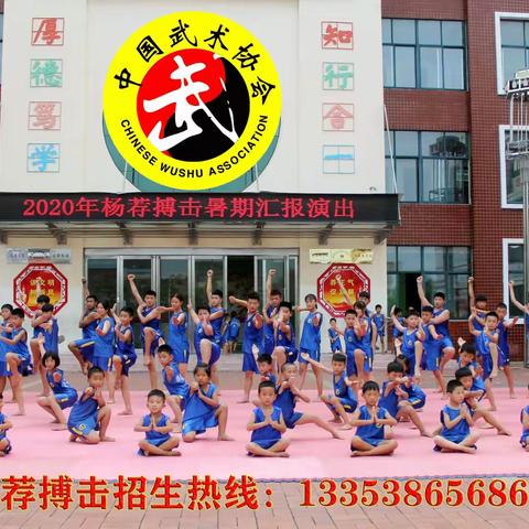 我武惟扬—杨荐搏击暑期汇演集