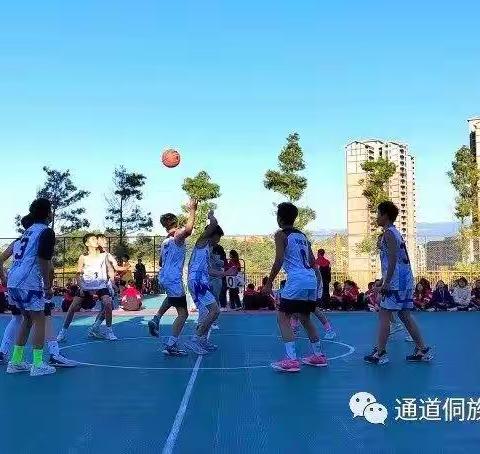 思源实验学校课后服务成果展之“凝心聚力 励志青春”——记通道思源实验学校初中部篮球赛