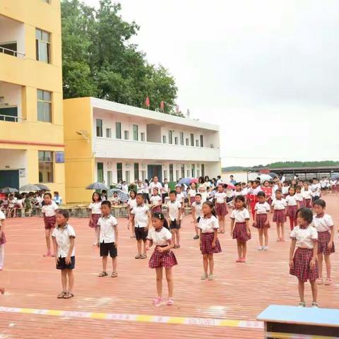 风雨无阻，雏鹰展翅——南台中心学校举行中小学体操比赛