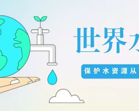 小水滴，我来护—乔坊幼儿园“3·22日世界水日”倡议书