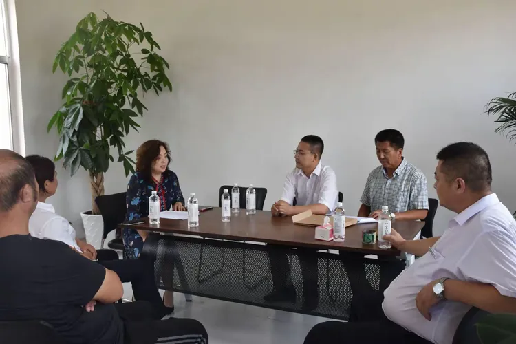 库伦旗支行开展企业使用扶贫再贷款资金情况调查