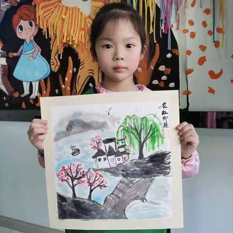万像树·美术中级②班8.《花红柳绿》