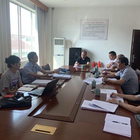 省水利厅来我县开展2021年度中央财政水利发展资金绩效评价现场服务