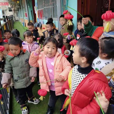 大风车幼稚园！大班！元旦手工！