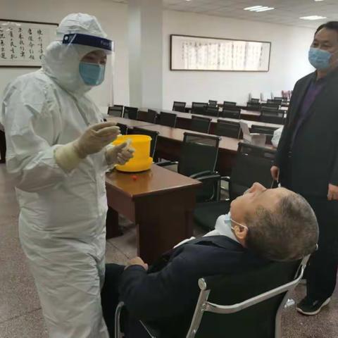 唐山迁西支行组织全员有序进行核酸检测