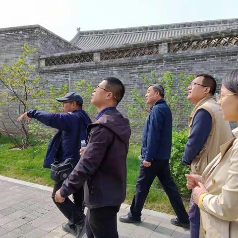 晋中市硬笔书法协会太原古县城采风活动