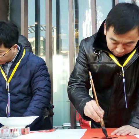 感恩城市美容师，凌寒送福到环卫——晋中市硬笔书法协会暖心献爱公益活动