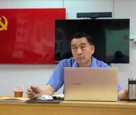 段纪委刘凯南书记到房管车间作 党史学习教育暨  “ 建设命运共同体  奋力作出新贡献”主题宣讲