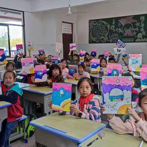 七彩之光      邵阳市双清区博文小学儿童画社团