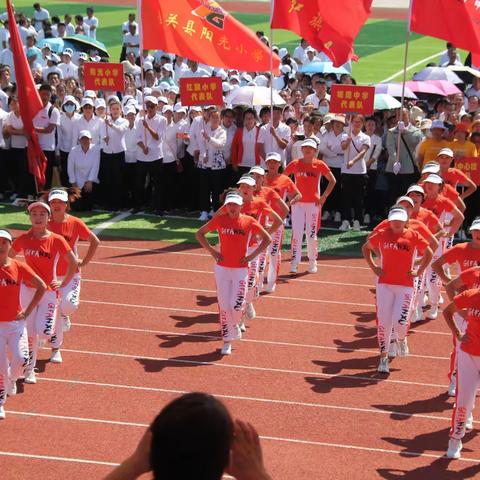 壶关县教师节广播体操大赛盛况空前