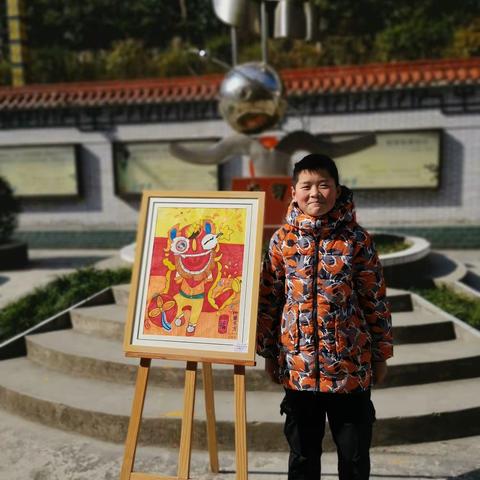 “书写自我个性   描绘美好明天”——高滩镇初级中学“迎新年”书画大赛