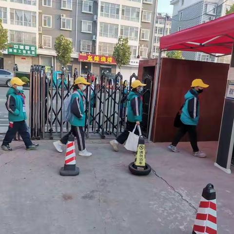 古韩镇大郝沟小学10月21日工作汇报