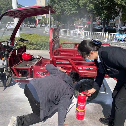 【豫见好服务】始于援手 迅速灭火