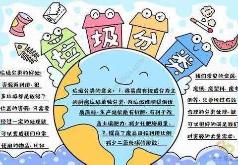 《垃圾分类，从我做起》——杨柳庄镇塘草洼小学主题活动