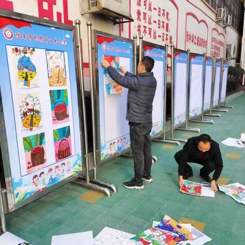 “心灵手巧展风采 翰墨丹青绘童年” —— 西关小学举办美术、书法作业展