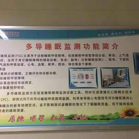 多导睡眠监测室最新引进便携式心肺耦合技术(cpc)正式启用!
