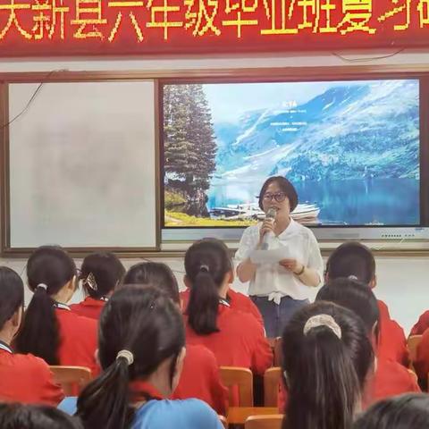 毕业总关情 复习总指导——大新县教研室组织学科中心组成员开展小学语文毕业复习研讨活动