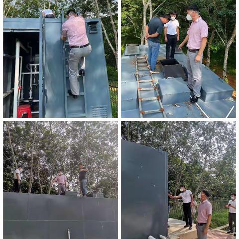 市水务局督查各污水项目