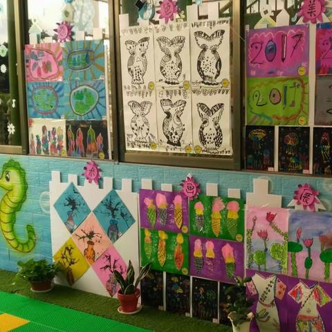 美术特色班结业汇报及成果作品展