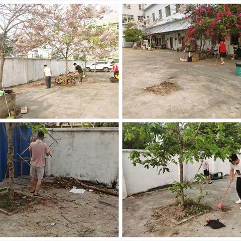 海南省桂林洋房地产开发总公司持续开展爱国卫生大扫除行动