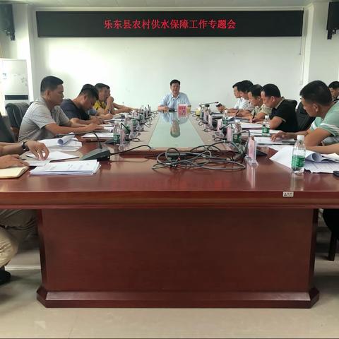 乐东县召开全县农村供水保障专题会