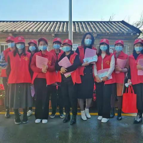 前詹镇志愿者疫情防控宣传活动