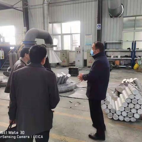 叶县应急管理局对企业节后复工检查