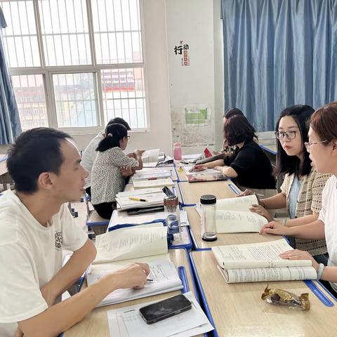 高一语文备课组活动