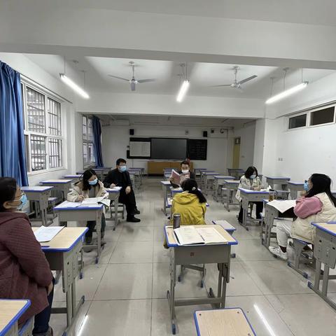 高一语文备课组活动