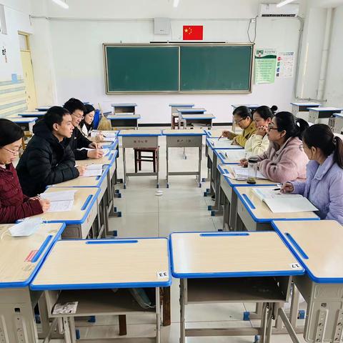 高一语文备课组活动