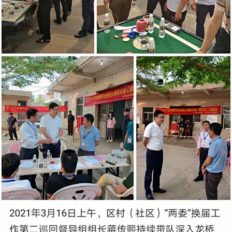 龙桥镇顺利完成3个村（居）民委员会候选人提名工作