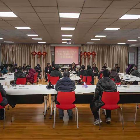 2021-01-05硚口区老干局组织“百人写百福，祝福送万家”活动