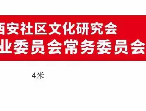 西安社区文化研究会 中医药专业委员会常务委员会会议