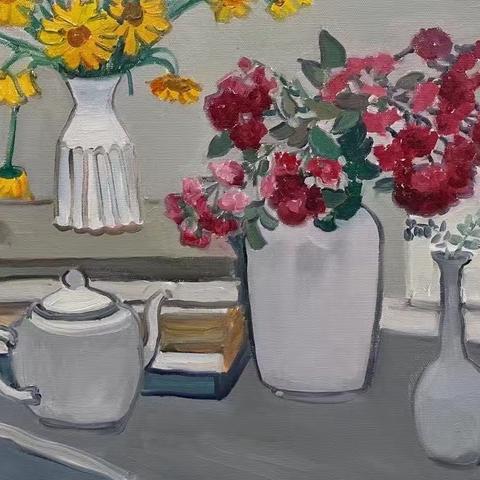 2023遂昌美术教师油画工作室速写微展第十期