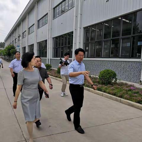 山西省运城市临猗县考察团莅临我市察看生活污水治理工作情况