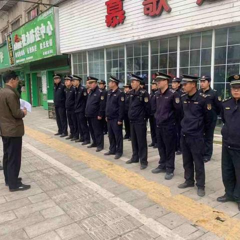 襄州城管执法四中队11月7日工作汇报：