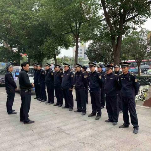 襄州城管执法四中队10月14日工作汇报：