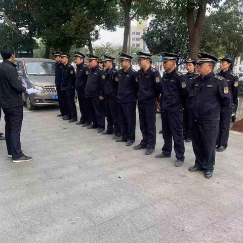 襄州城管执法四中队11月1日工作汇报：