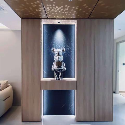 【欧艺实景】[玫瑰][玫瑰]杨柳郡·棕榈苑140㎡[爱心]世界很喧嚣，做自己就好<＂⚘⚘现代风格⚘⚘>🧬💿 " Keep fig