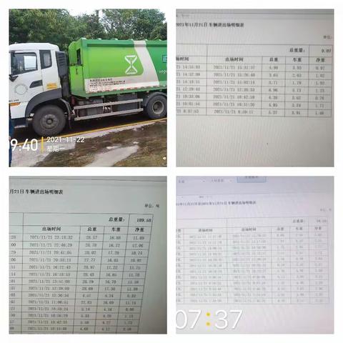 龙岗区果蔬、绿化垃圾收运处理监管日志