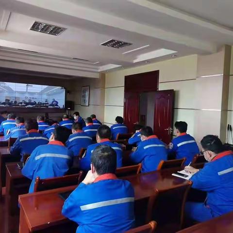 永登公司深入贯彻落实股份公司安全生产视频会议精神