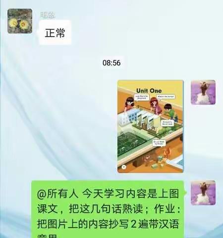 桐乡街道鲁屯小学四二班停课不停学活动