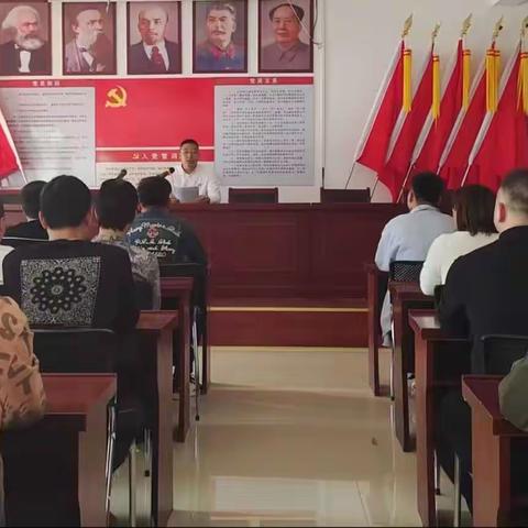 东阳市江北司法所组织矫正对象开展国家安全教育日普法活动