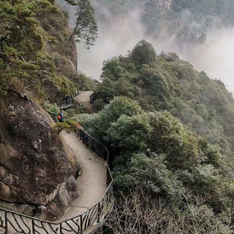 初冬三清山