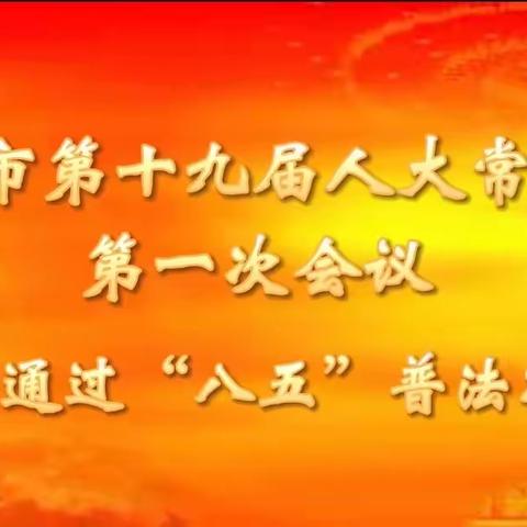 兴平市人大常委会表决通过“八五”普法决议